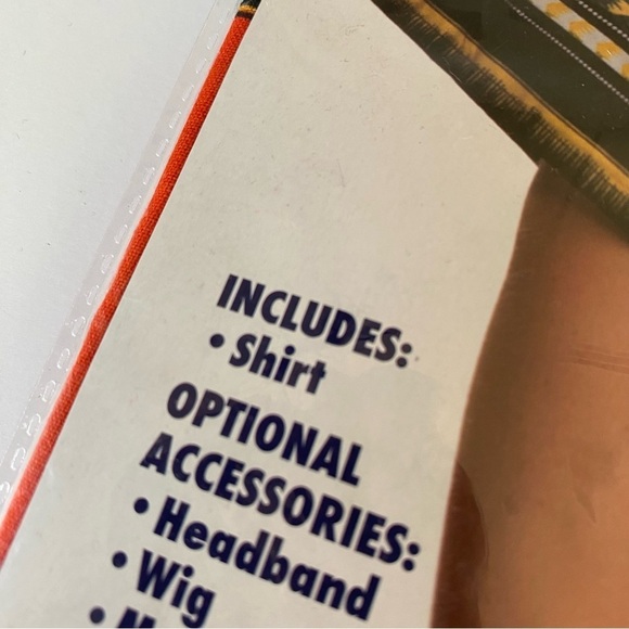 NEW Hippie Dashki 100% Cotton Shirt Costume Halloween Fits up to 42” Chest - Picture 5 of 7